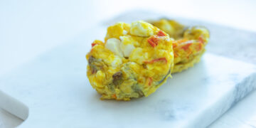 Egg Bites with Veggies & Feta