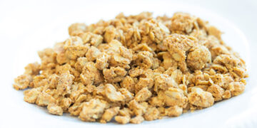 Healthy Vanilla Protein Crumble